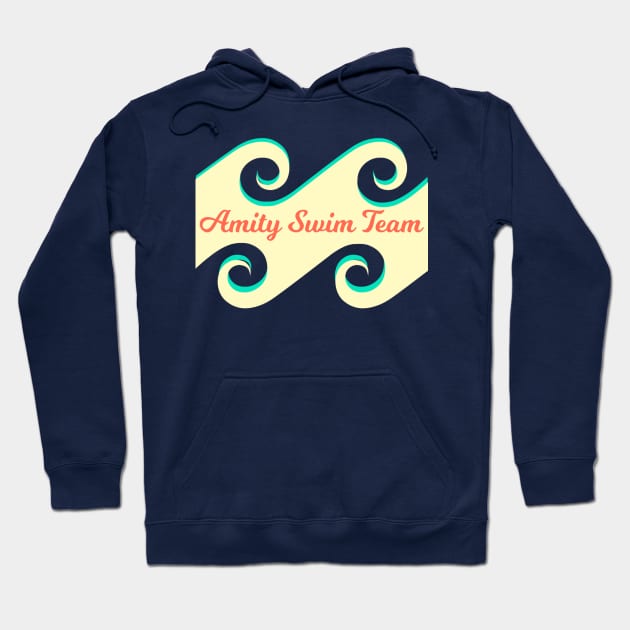 Amity Swim Team Hoodie by TheDaintyTaurus